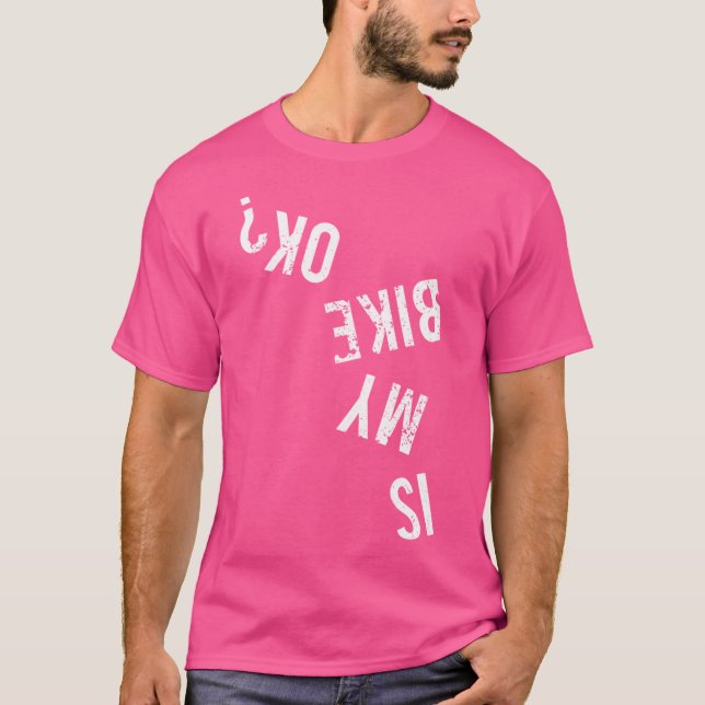 Camiseta A Minha Bicicleta Está Bem (Frente)