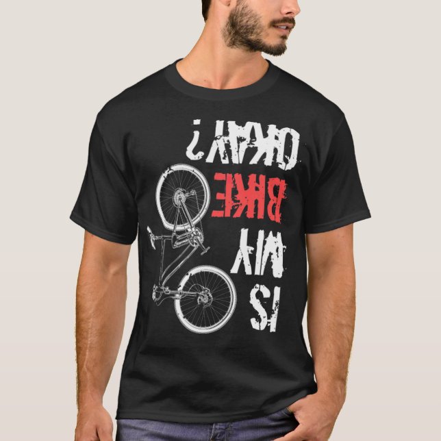 Camiseta A minha bicicleta está bem Bm Bike (3)  (Frente)