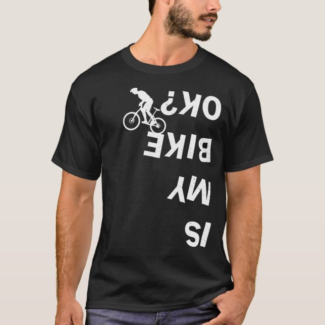Camiseta A Minha Bicicleta Está Bem Engraçada, Bicicleta BM (Frente)