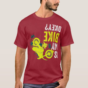 Camiseta A minha bicicleta está bem Motocross tem uma moto