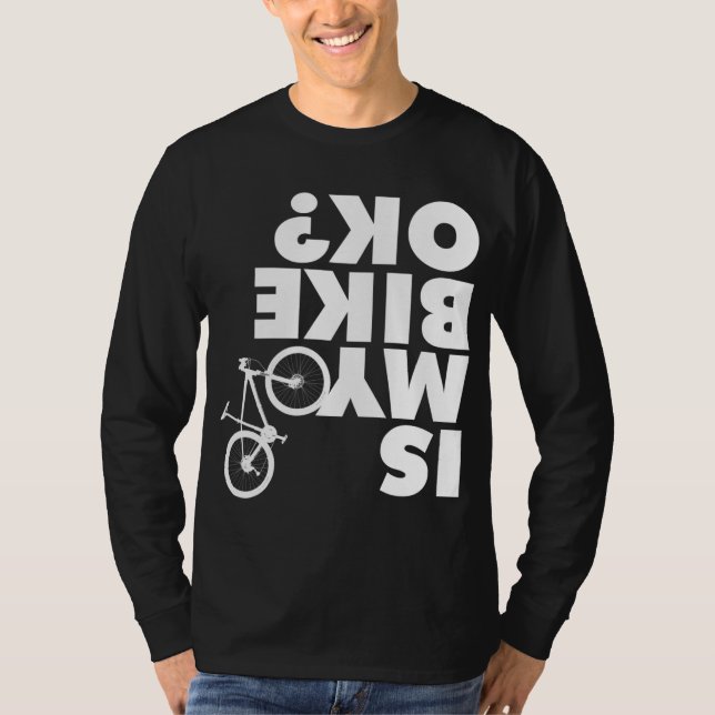 Camiseta A Minha Bicicleta Está Engraçada? (Frente)