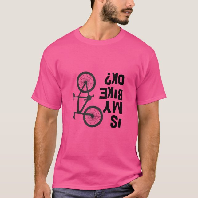 Camiseta A Minha Bicicleta Está Engraçada? (Frente)