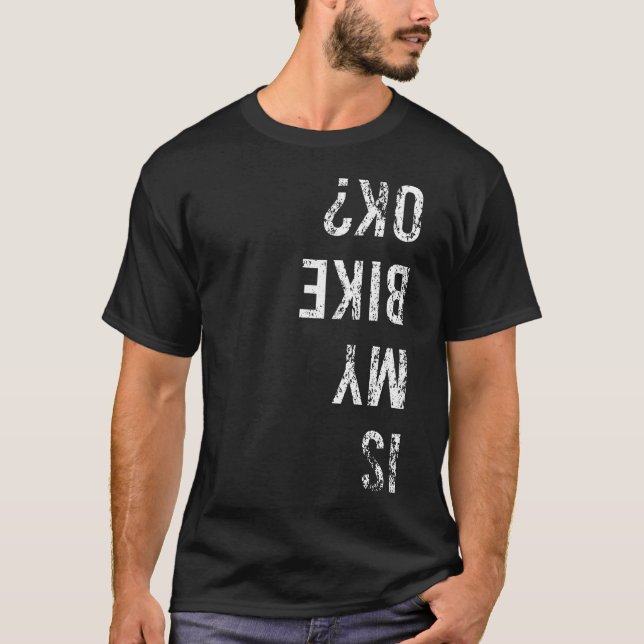 Camiseta A Minha Bicicleta Está Engraçada, Acidente De Cicl (Frente)