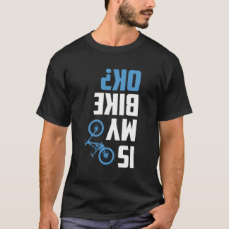 Camiseta A Minha Bicicleta Está Engraçada Bmx Mountain Desc