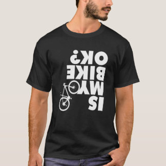 Camiseta A minha bicicleta está OK