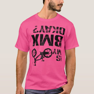 Camiseta A Minha Bmx Está Bem Bicicleta Fora Da Bicicleta E