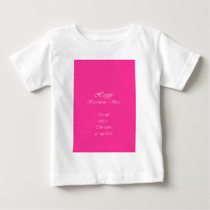 Camiseta À minha esposa no dia de os namorados.