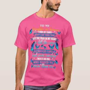 Camiseta À Minha Filha No Céu Que Sente Mais De Você 