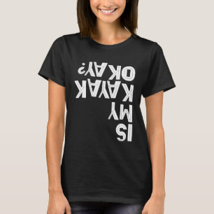 Camiseta A MINHA KAYAK ESTÁ BEM A Piada Kayaking Capsi