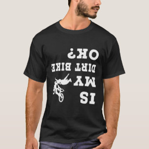 Camiseta A minha moto de saia está bem, pedreiro de montanh