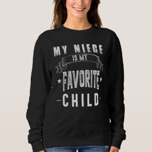 Camiseta A minha sobrinha é a minha filha favorita, Tia Un.