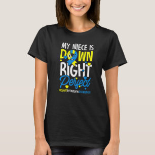 Camiseta A Minha sobrinha está bem desligada, com a síndrom