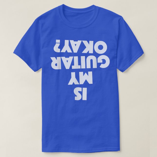 Camiseta A Minha Violão Está Bem (Frente do Design)