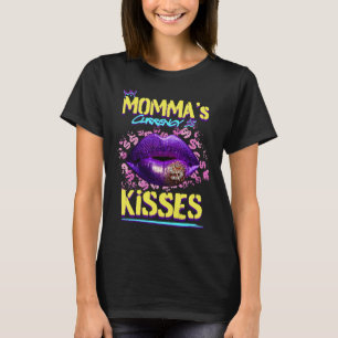 Camiseta A moeda da minha mãe é Beijos