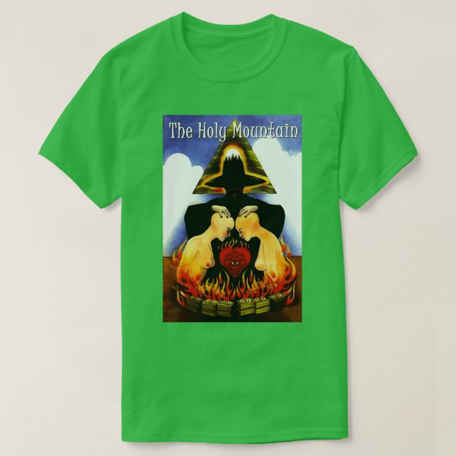 CAMISETA A MONTANHA HOLY 1 (Frente do Design)