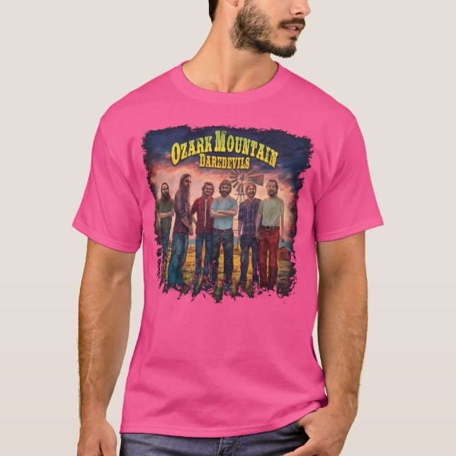 Camiseta A Montanha Ozark Daredevils Banda 1 (Frente)