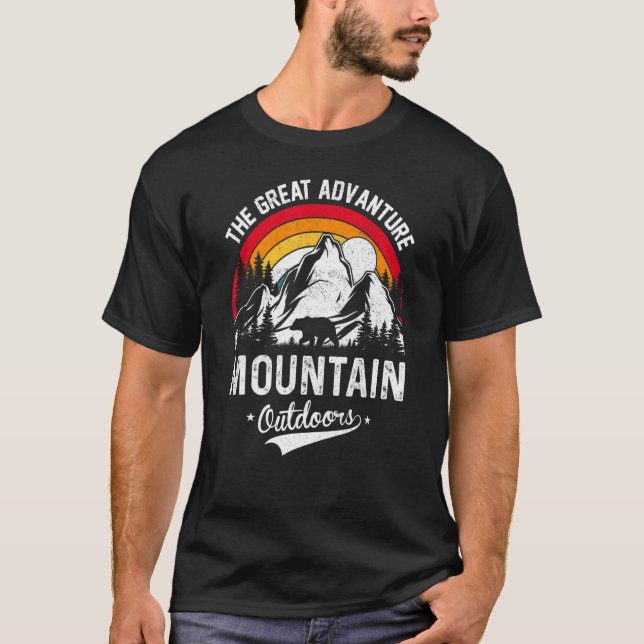 Camiseta A montanha "Vantagem para o Excelente" (Frente)