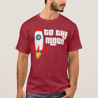 Camiseta À Moon Rocket Trading Trader Crypto