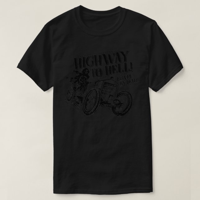 Camiseta a morte (Frente do Design)