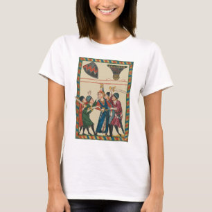 Camiseta A Morte De Reinmar von Brennenberg Arte Medieval