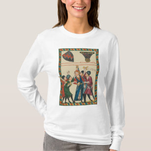 Camiseta A Morte De Reinmar von Brennenberg Arte Medieval