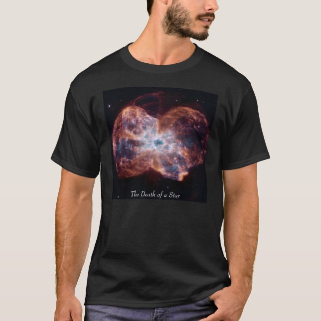 Camiseta A morte de uma estrela (Frente)