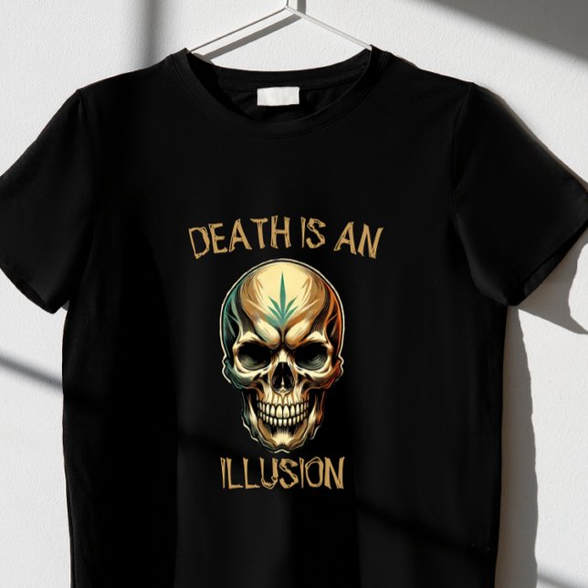 CAMISETA A MORTE É UMA ILUSÃO (Criador carregado)