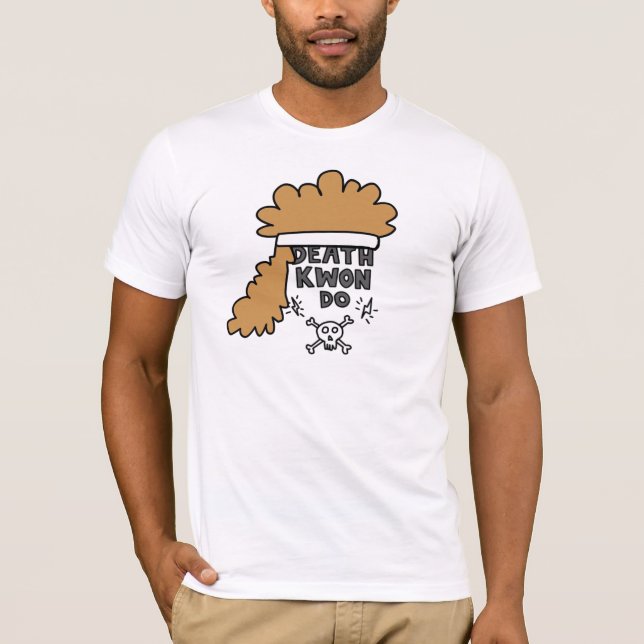 Camiseta A morte Kwon faz (Frente)