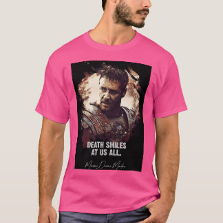 Camiseta A Morte Sorri Para Todos Nós - Máximo