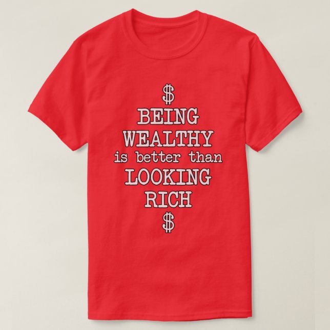Camiseta A Motivação Financeira Que É Saudável É Melhor Do  (Frente do Design)