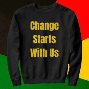 Camiseta A mudança começa com o nosso inspirador