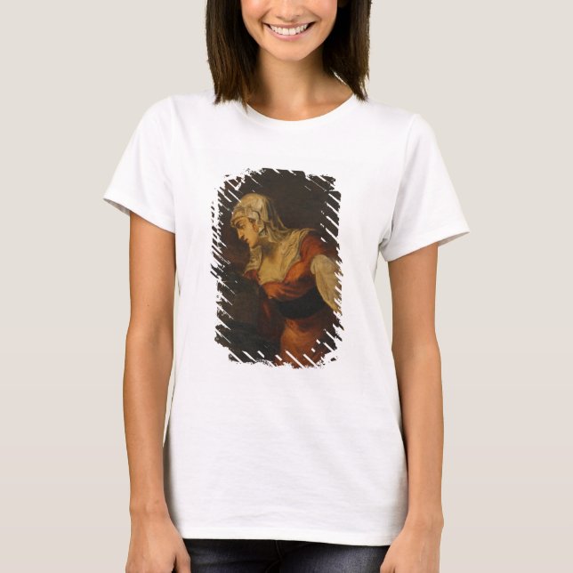 Camiseta A Mulher de Samaria no poço, c.1560 (petróleo em c (Frente)