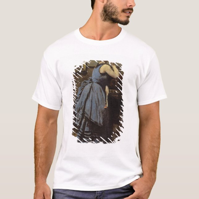Camiseta A mulher no azul, 1874 (Frente)
