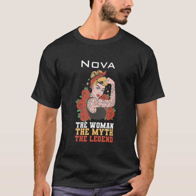 Camiseta A mulher o mito da lenda Nova (Frente)