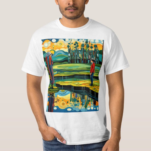 Camiseta A mulher vê o seu interior (Frente)