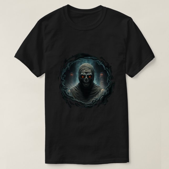 Camiseta A múmia (Frente do Design)