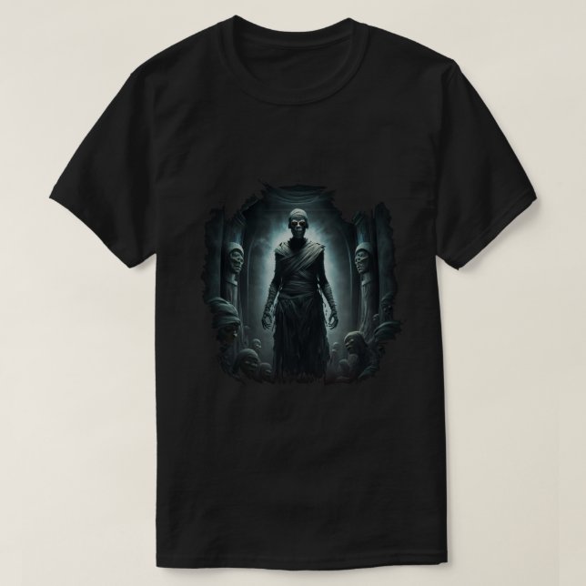 Camiseta A múmia (Frente do Design)