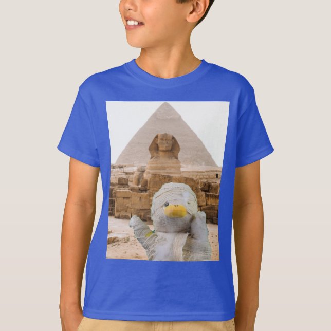 Camiseta A Múmia. Fuga do Egito (Frente)