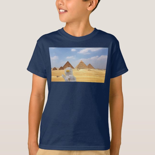 Camiseta A Múmia. Fuga do Egito (Frente)