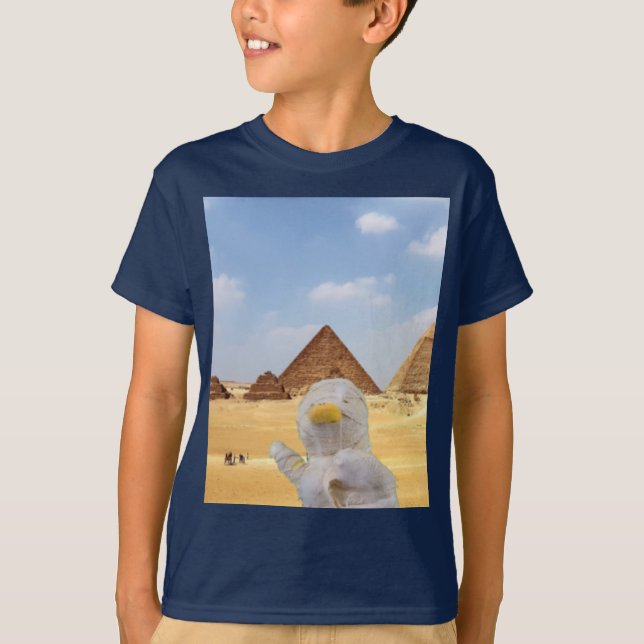 Camiseta A Múmia. Fuga do Egito (Frente)