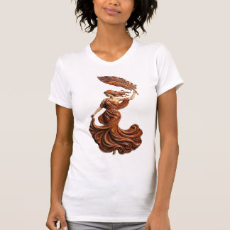 Camiseta "A Musa da Fluidez" – Deusa Artística das Penas 
