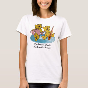CAMISETA A MÚSICA DO DULCIMER FAZ-ME DANCE-T-SHIRT