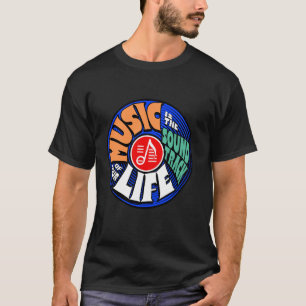 Camiseta A Música É A Trilha Sonora Da Sua Vida