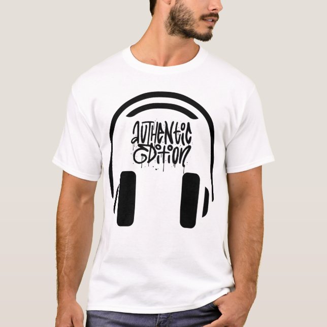 Camiseta A música é o almoço da alma (Frente)
