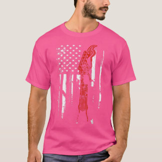 Camiseta A Música Guitarrista Americana Americana Desaponto