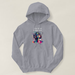 Camiseta "A música me leva, a sensação me segura"