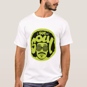Camiseta A música obtida da alma ou é você funky?
