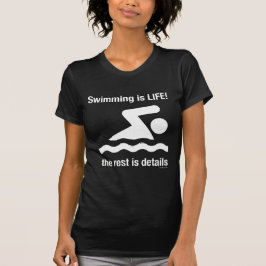 Camiseta A natação é vida!