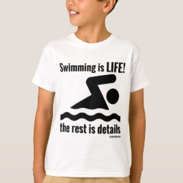 Camiseta A natação é VIDA!