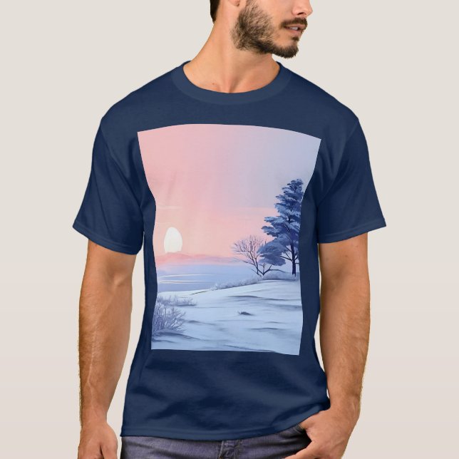 Camiseta a natureza (Frente)